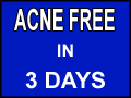 Acne Free in 3 Days